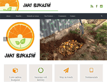 Tablet Screenshot of jakibokashi.com